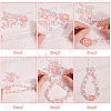DIY Acrylic Bead Mobile Phone Strap Making Kits DIY-SP0003-64-5