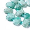 Natural Amazonite Beads Strands G-P434-22-3