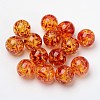 Imitation Amber Resin Beads X-RB660Y-2-2