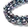 Natural Cultured Freshwater Pearl Beads Strands PEAR-Z002-24-3