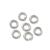 Tarnish Resistant 304 Stainless Steel Open Jump Rings STAS-Q186-02-3.5x0.7mm-1