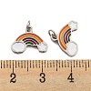 304 Stainless Steel Charms STAS-O003-10P-3