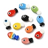 Marine Animal Handmade Porcelain Beads PORC-CJZ0001-01B-8