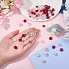 80Pcs 8 Styles Handmade Lampwork Beads LAMP-SC0001-88-3