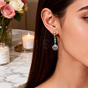 12Pcs 6 Styles Dyed Synthetic Turquoise Pendants FIND-SZ0019-80-7