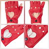 PU Leather Fingerless Gloves AJEW-CL0003-67A-6