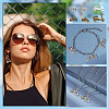 96Pcs 6 Styles Tibetan Style Alloy Pendants FIND-PH0060-36-5