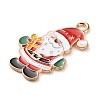 Alloy Enamel Pendants ENAM-B030-02G-04-2