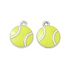 Tennis Alloy Enamel Pendants AL-CBA292F-02A-P-1