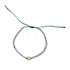Adjustable Glass Seed Bead Braided Bead Bracelets for Women VT9382-12-1