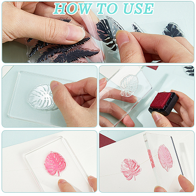 Clear Silicone Stamps DIY-WH0504-51C-1