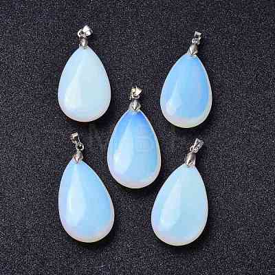 Synthetic Opalite Pendants G-D084-01P-A05-1