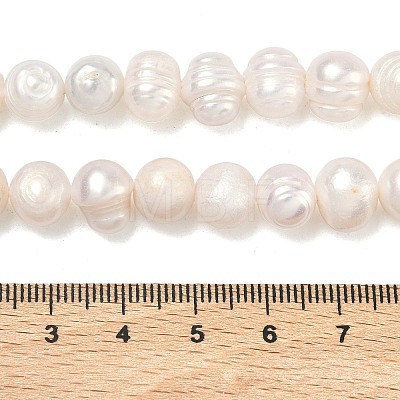 Natural Cultured Freshwater Pearl Beads Strands PEAR-L034-12G-1