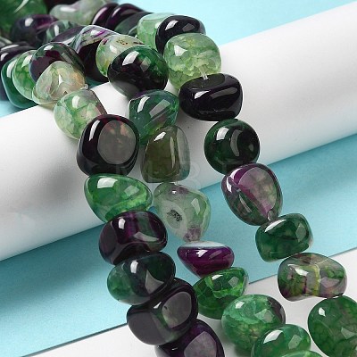 Natural Agate Beads Strands G-H295-B01-05-1