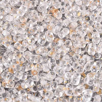Gradient Color Transparent Acrylic Beads OACR-M023-06K-1