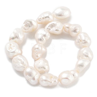 Natural Cultured Freshwater Pearl Beads Strands PEAR-P062-31C-1