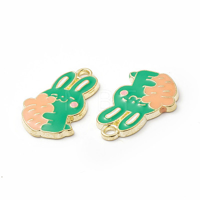 Alloy Enamel Pendants ENAM-G212-01G-1