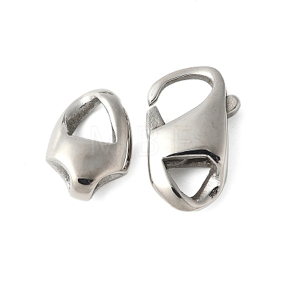316 Surgical Stainless Steel Lobster Claw Clasps STAS-H234-10P-03-1