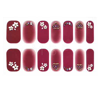 Full Cover Nombre Nail Stickers MRMJ-S060-ZX3263-1