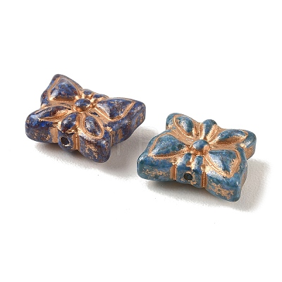 Baking Paint Glass Beads DGLA-G004-01H-1