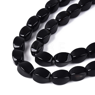 Natural Agate Beads Strands G-Q604-02A-01-1