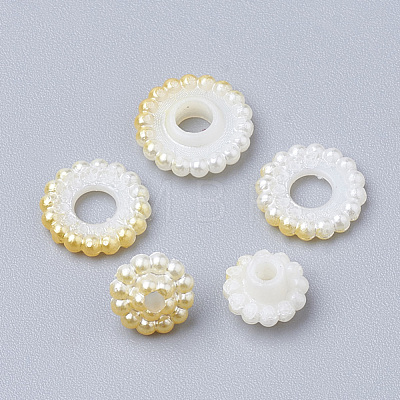 Imitation Pearl Acrylic Beads OACR-T004-12mm-15-1