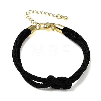 3MM Round Nylon Braided Cord Bracelet Making FB-CBAA152-03G-40-1