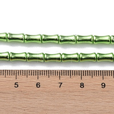 Electroplate Glass Beads Strands EGLA-Q128-13F-1