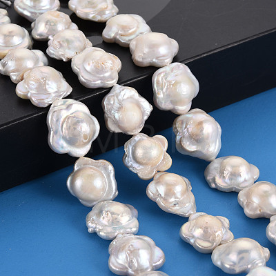Natural Keshi Pearl Beads Strands PEAR-S020-A01-1