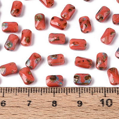 Baking Paint Glass Seed Beads SEED-N011-04D-1