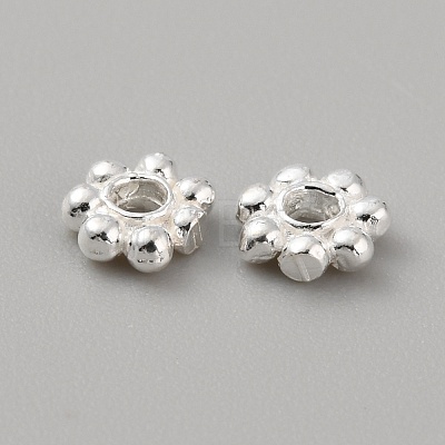 925 Sterling Silver Spacer Beads STER-WH0016-13B-1