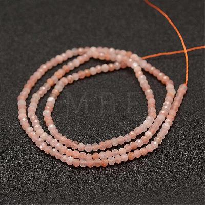 Natural Sunstone Beads Strands G-K182-2mm-12-1