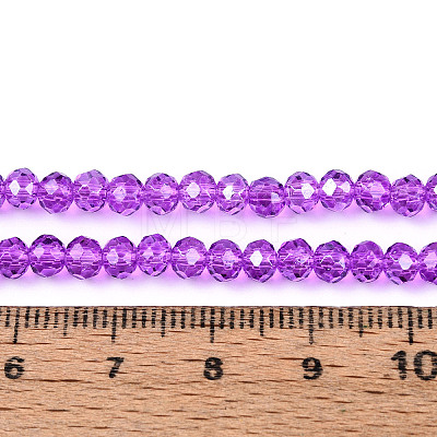 Baking Paint Glass Beads Strands EGLA-Q120-D-A02-1