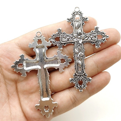 Vintage Tibetan Style Zinc Alloy Pendants PW-WG2C8B8-01-1