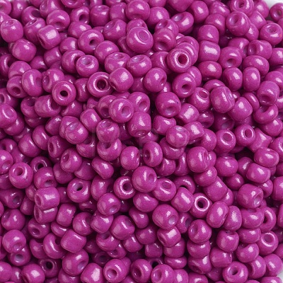 Baking Paint Glass Seed Beads SEED-S003-K21-1