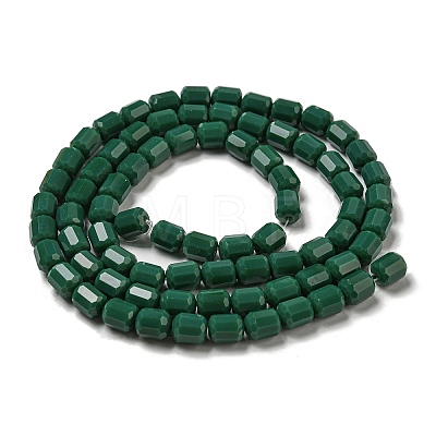 Opaque Glass Beads Strands GLAA-G112-03-M-1