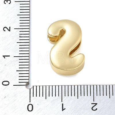 Brass Slide Charms KK-D289-67G-S-1