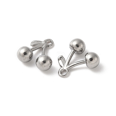304 Stainless Steel Charms X-STAS-Z133-01P-1