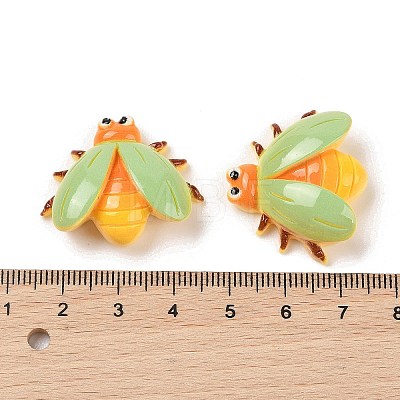 Insect Theme Opaque Resin Decoden Cabochons RESI-M044-02C-1