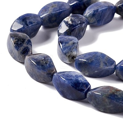 Natural Sodalite Beads Strands G-L243A-18-1