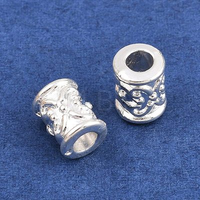 Tibetan Style Alloy Beads TIBEB-LF11319Y-S-FF-1