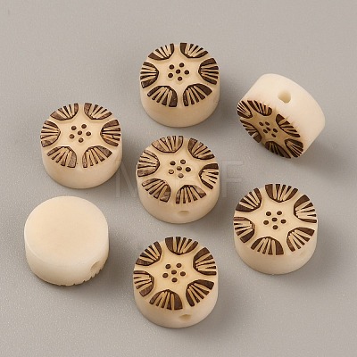 Ivory Nut Beads FIND-WH0033-84-1