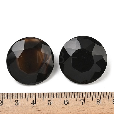 Natural Black Onyx(Dyed & Heated) Cabochons G-D350-01A-1
