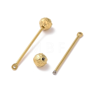 Ion Plating(IP) 304 Stainless Steel Pendant Bails STAS-M330-01A-G-1