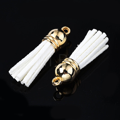 Faux Suede Tassel Pendant Decorations FIND-T002-B40-1