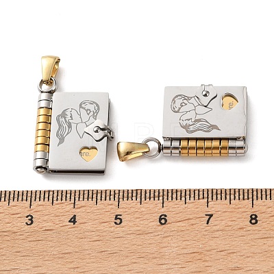 304 Stainless Steel Pendants SA-CBA694E-01GP-02-1