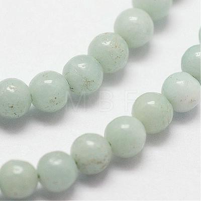 Natural Amazonite Beads Strands G-N0197-02-2mm-1
