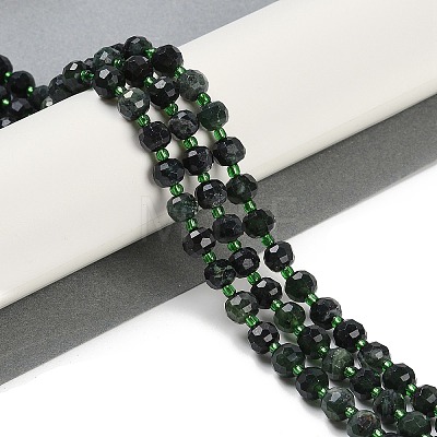 Natural Black Jade Beads Strands G-H057-A01-01-1