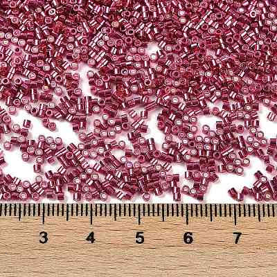 Electroplate Glass Seed Beads SEED-H003-08D-1