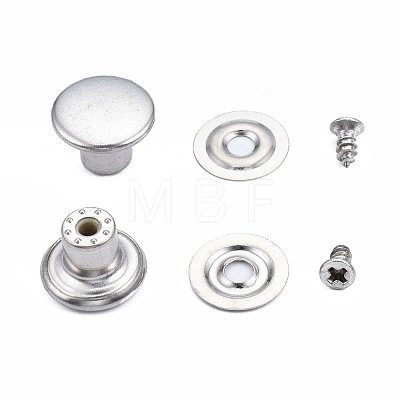 DIY Clothing Button Accessories Set FIND-T066-06A-P-NR-1